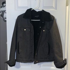 KENDALL & KYLIE fur jean jacket!